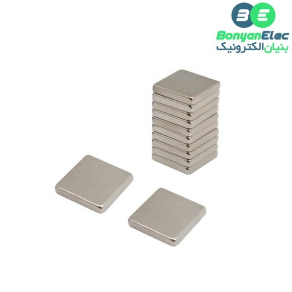 آهنربای نئودمیوم فوق قوی 10mm x 10mm مربعی