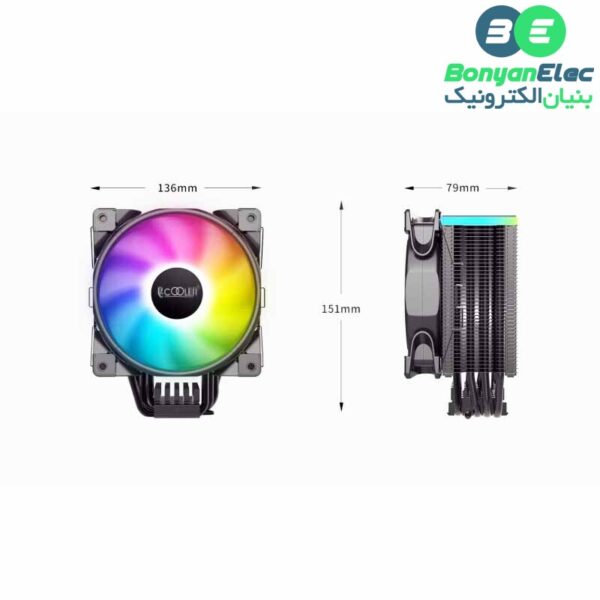 فن خنک کننده پردازنده PCCOOLER